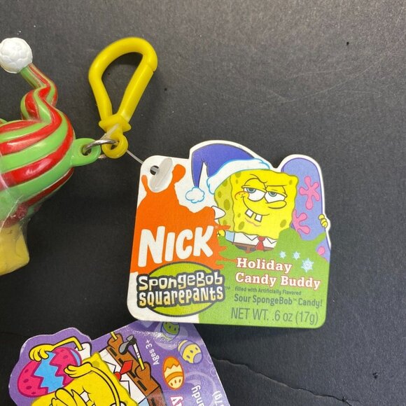 7 Vintage SpongeBob Candy Buddies - Nickelodeon -Movies - Picture 15 of 16